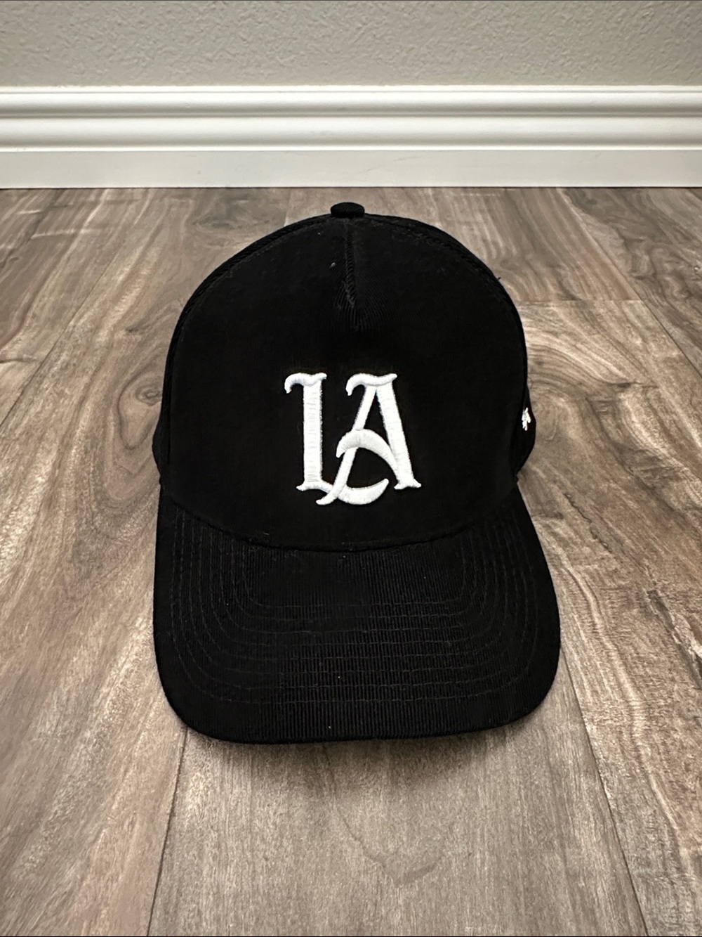 YoungLA Men’s 925 A-Frame LA Suede Snapback Hat Black One Size